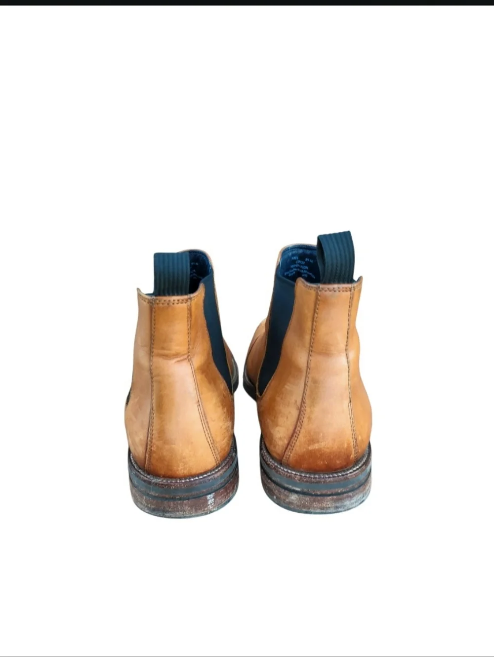 Cole Haan Wagner Grand Waterproof Tan Brown Chelsea Boot Casual Shoe Men 9.5